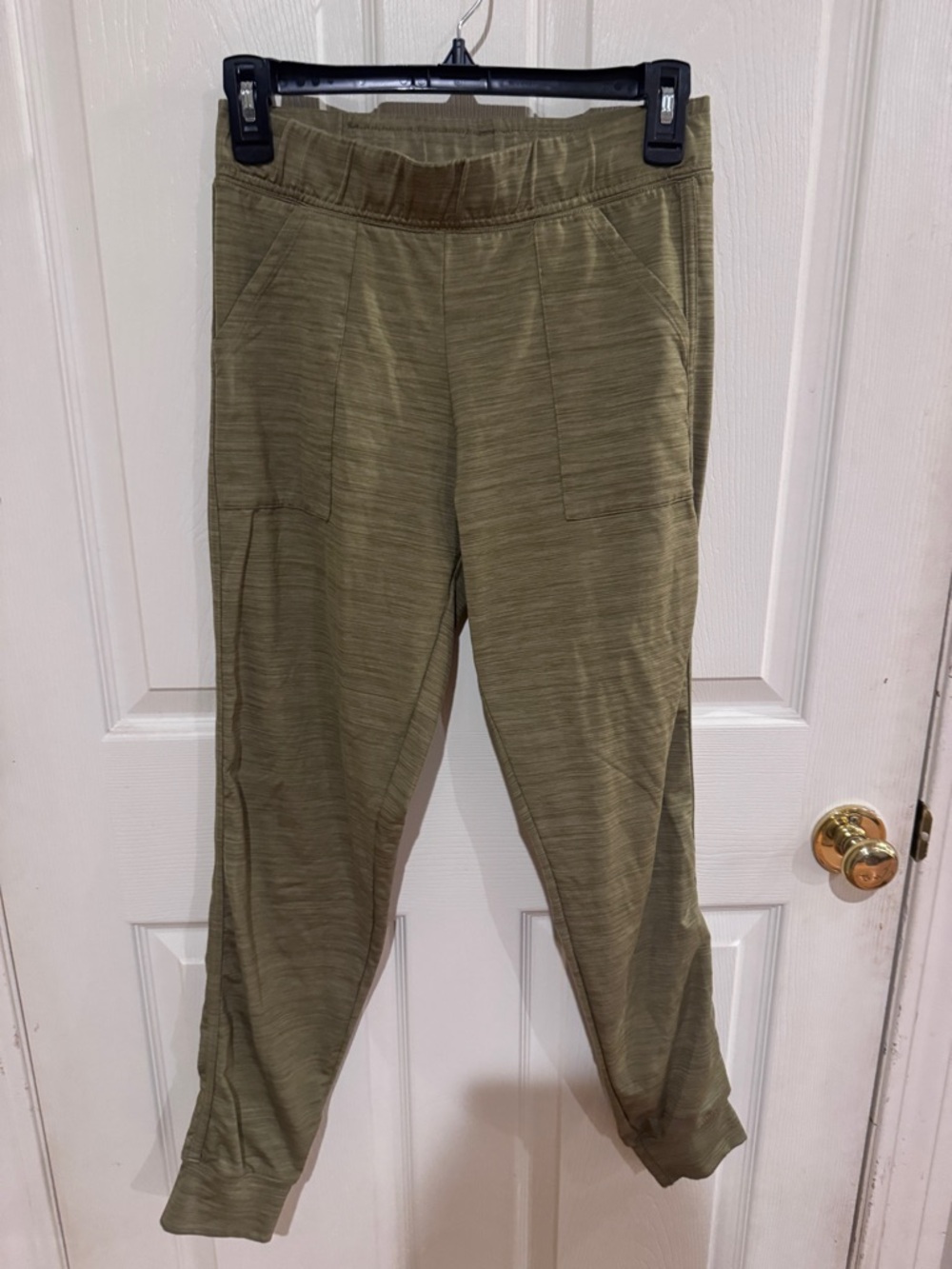 Fleo Olive Green Track Joggers
